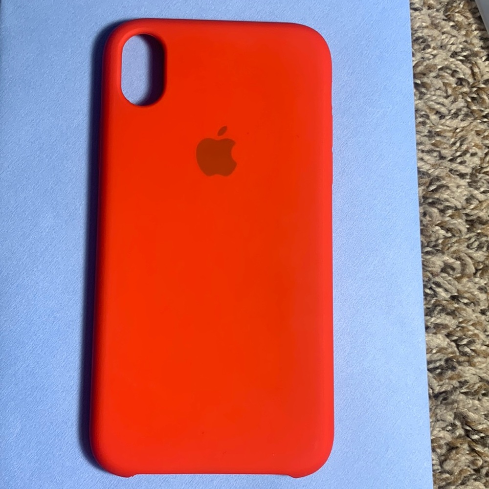 Apple iPhone XR red phone case